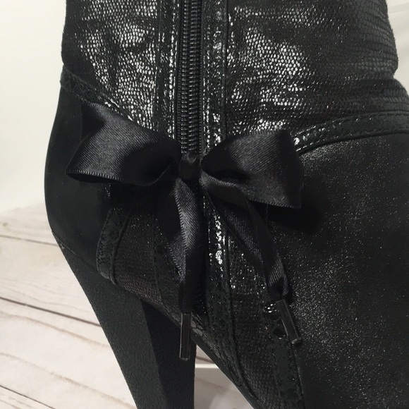 ankle boot black snakeskin metallic - Picture 5 of 16